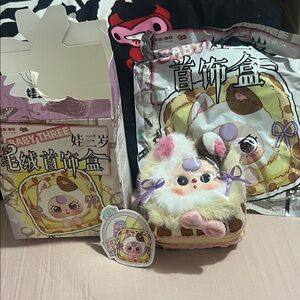 Baby Three Jewelry Box - Giraffe Print